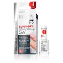 Eveline Cosmetics Nail Therapy Professional Super-Dry 5in1 mitmefunktsionaalne kõvendaja ja kuivatija 12ml Eveline Cosmetics Nail Therapy Professional Super-Dry 5in1 mitmefunktsionaalne kõvendaja ja kuivatija 12ml