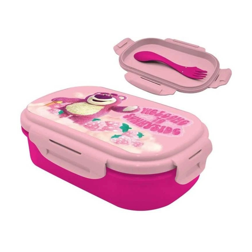 Kids Licensing Dėžutė maistui su stalo įrankiais Lotso vaikams – 2
