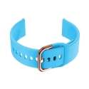 Pacific Dirželis gumowy do smartwatch 20mm - mėlyna/r.auksinis Pacific Dirželis gumowy do smartwatch 20mm - mėlyna/r.auksinis