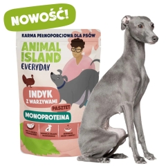 ANIMAL ISLAND Kasdienis Monoproteinas Kalakutas - šlapias šunų maistas - 300g