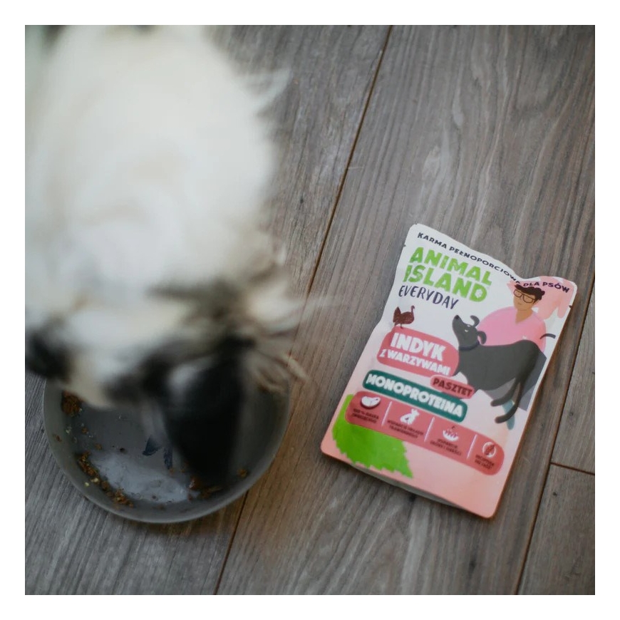 ANIMAL ISLAND Everyday Monoproteiini Kalkkuna - märkä koiranruoka - 300g – 3