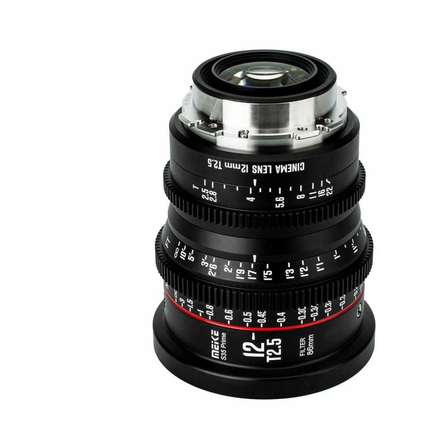 Objektiivi - Meike 12mm T2.5 Super 35 Prime PL Mount Metal Body