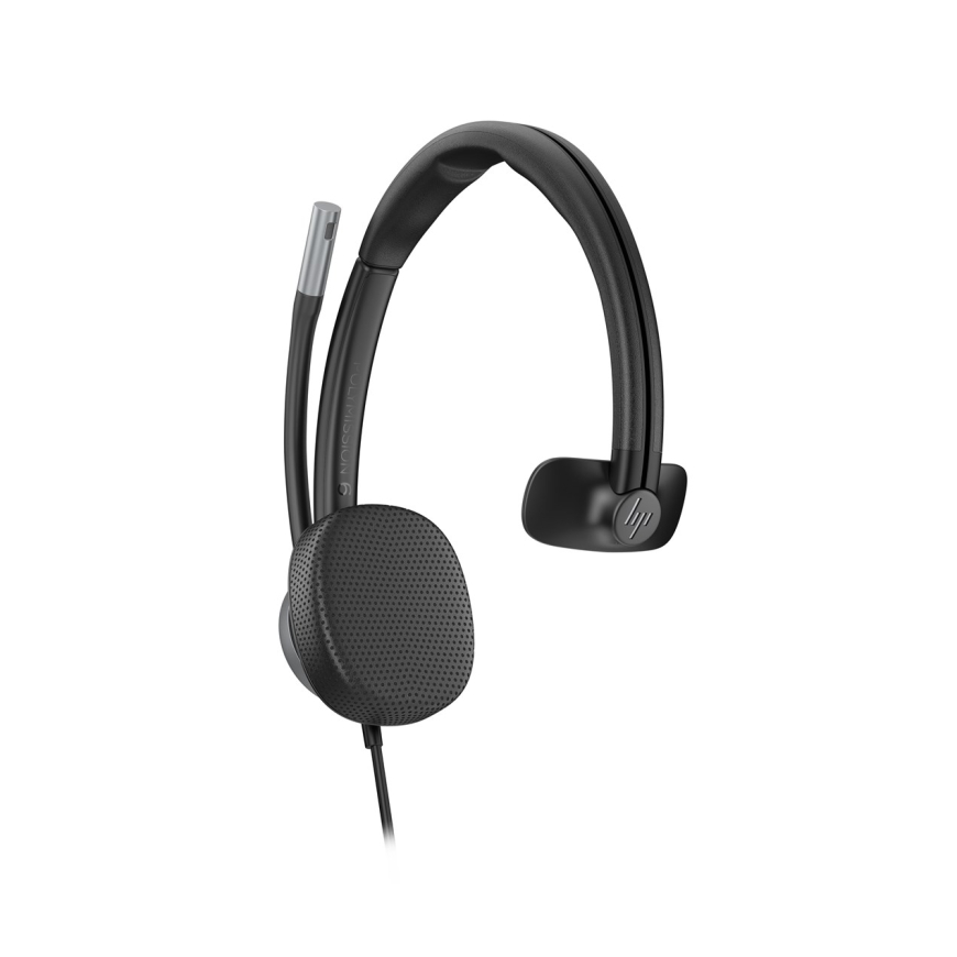 HP Poly Mission 615 Monaural USB Wired Headset – 4