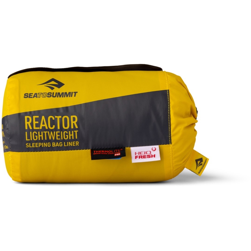 SEA TO SUMMIT Reactor легкий подклад в мешок для сна Long, цвет графитовый – 4