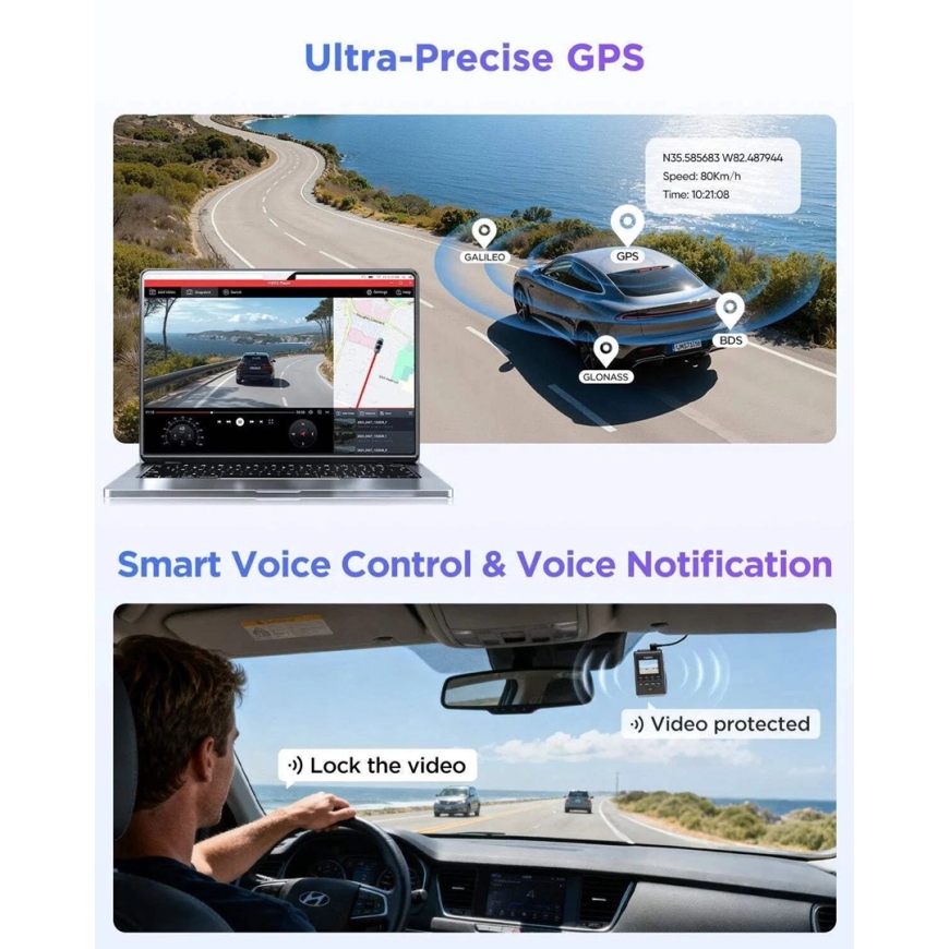VIOFO A119M Pro videoreģistrators – 3