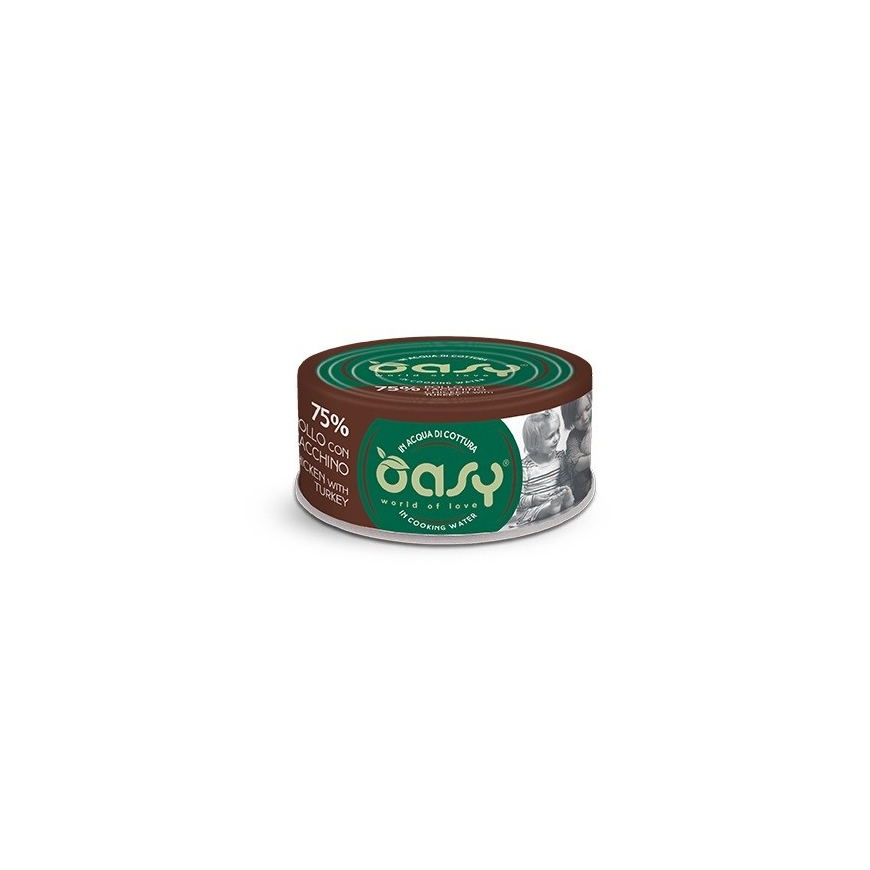 OASY More Love vistas ar tītaru - mitrā kaķu barība - 70g
