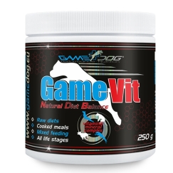 GAME DOG GameVit Looduslik Toitumise Tasakaal – toidulisandid koertele – 250g