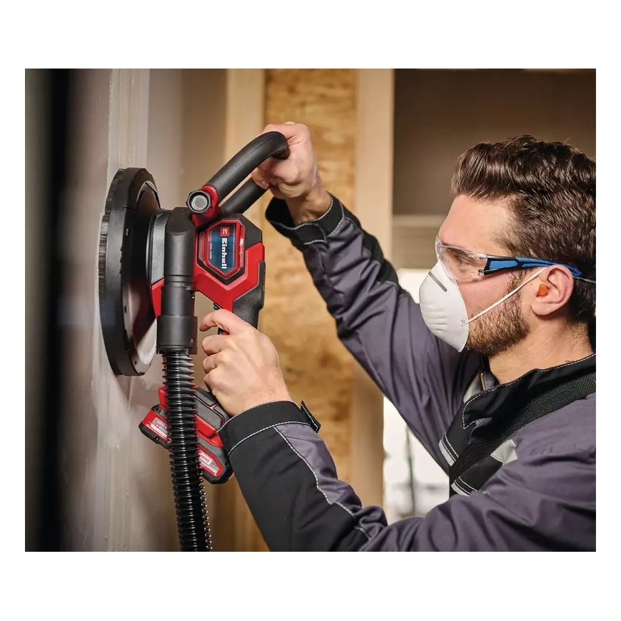 Einhell TP-DWS 18/225 Li BL Lattahiomakone 1200 RPM Musta, Punainen – 3