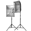 Valaistuslaitteet - Caruba All in 1 Light Set (50x70cm, 8x25W LED, 5800K) Valaistuslaitteet - Caruba All in 1 Light Set (50x70cm, 8x25W LED, 5800K)