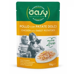 OASY More Love Kanad koos maguskartulitega - märg kassitoit - 70g