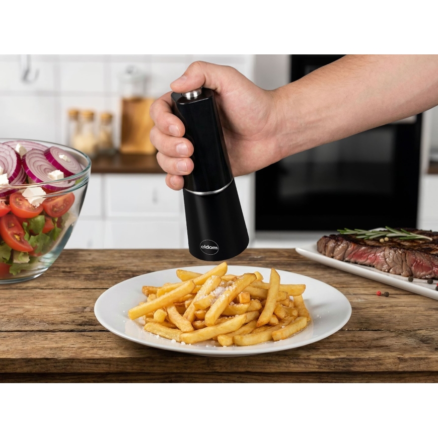 ELDOM ELEKTRISKA DZIRNDELIS MP23 GARŠA, PIPARI, SĀLS – 5