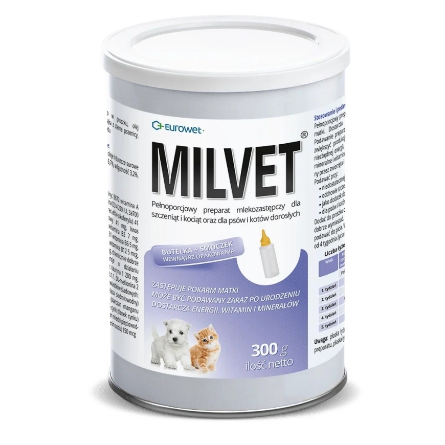 EUROWET Milvet - piena aizvietotājs suņiem