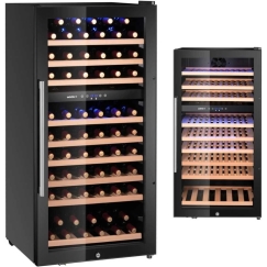 Arktic 2 zonų vyno aušintuvas 91 buteliui, 230 l, 569x595x1215 mm