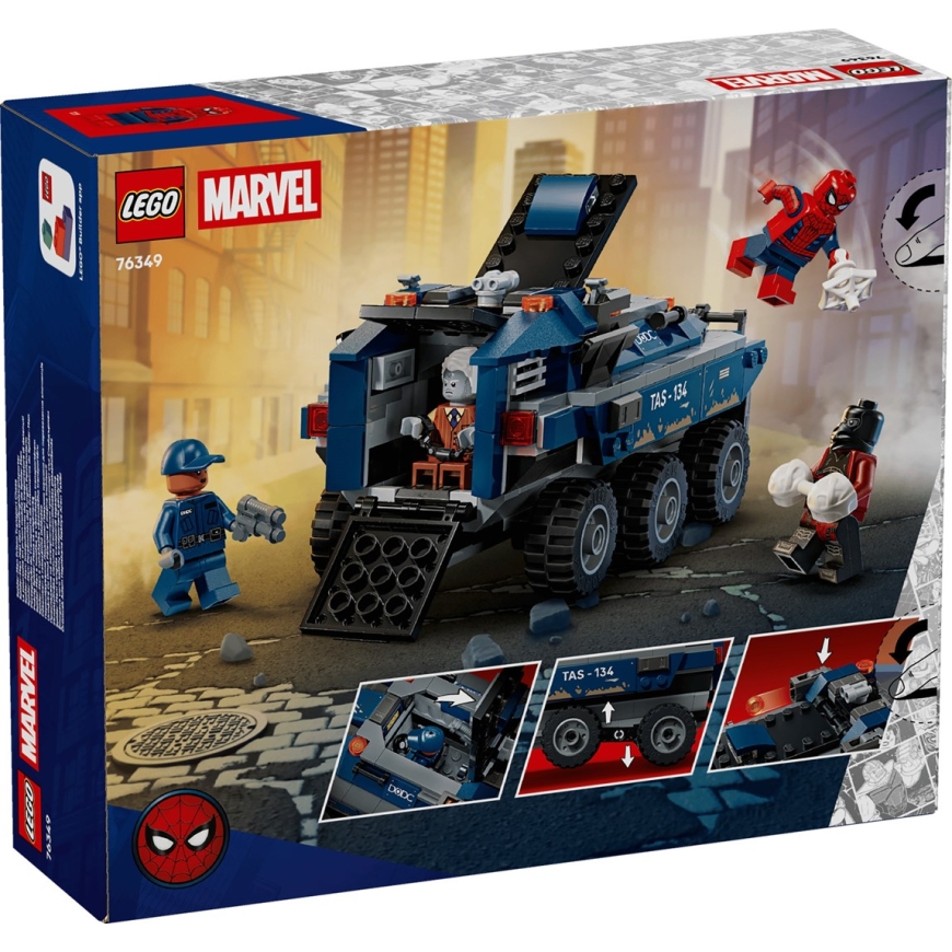 LEGO MARVEL 76349 Zirnekļcilvēka cietuma transporta pakaļdzīšanās – 2