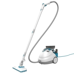Black & Decker BHSMP2314-QS tvaika tīrītājs Cilindra tvaika tīrītājs 1,2 L 2300 W Zils, Balts