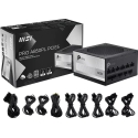 MSI PRO A850PL PCIE5 850W 120mm 80 Plus Platinum aPFC barošanas bloks MSI PRO A850PL PCIE5 850W 120mm 80 Plus Platinum aPFC barošanas bloks
