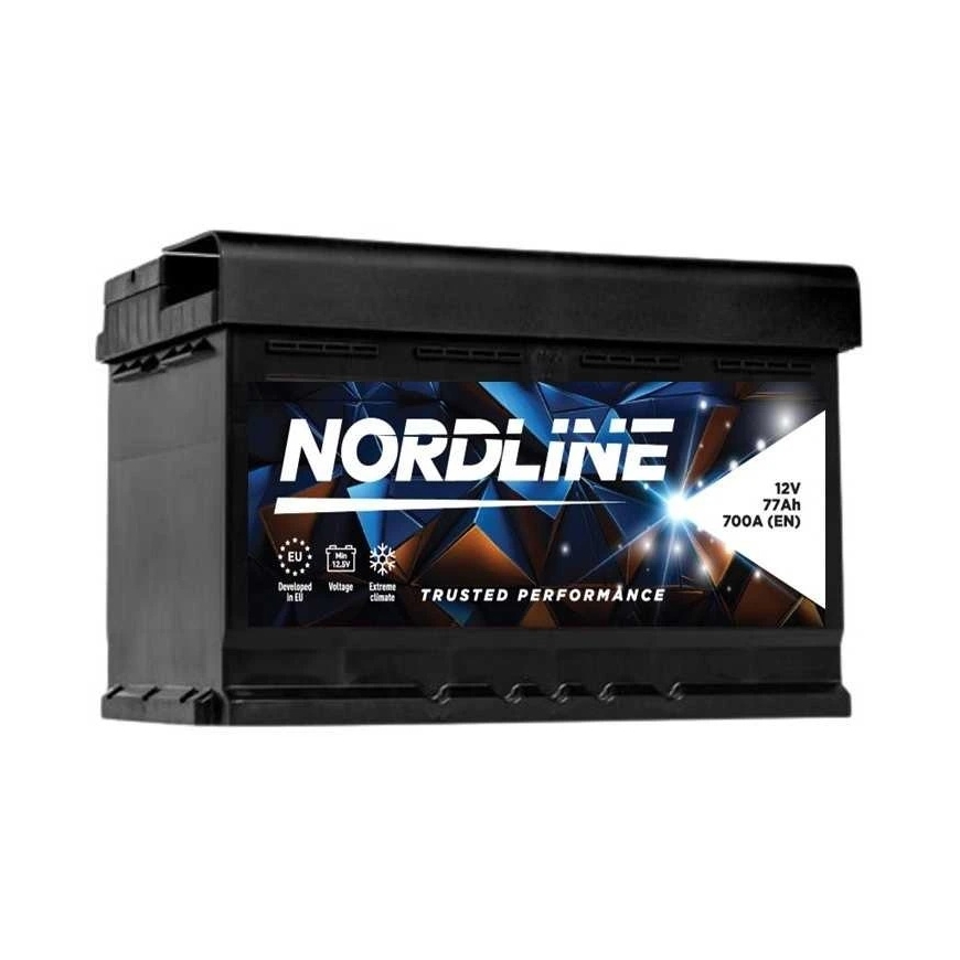 NORDLINE Akumulators 77Ah 12V 700A 278x175x190mm