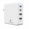 Viking USB GaN 100W lādētājs, PD3.0 un QC4+ atbalsts balts Viking USB GaN 100W lādētājs, PD3.0 un QC4+ atbalsts balts
