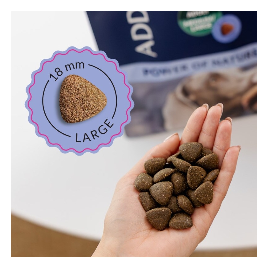 ADDVENA Looduse Jõud Täiskasvanud Keskmine/Suur Lambaliha - kuiva koeratoit - 10kg – 3