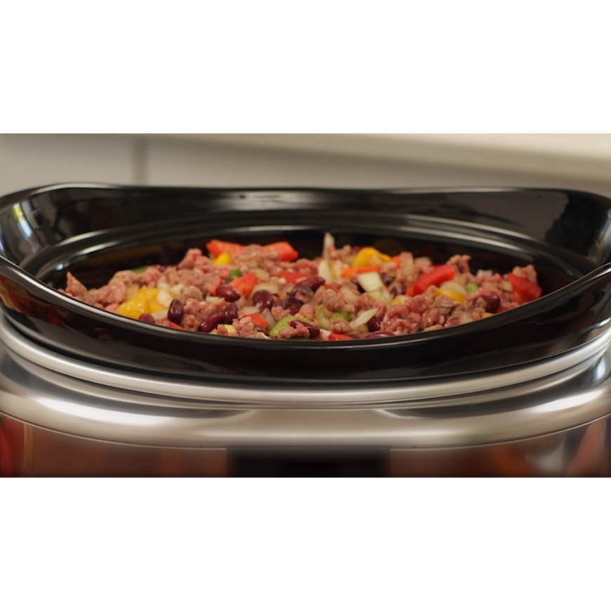 Crock-Pot SCCPBPP605-050 5,7 litro lėta viryklė (chromas) – 4
