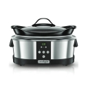 Crock-Pot SCCPBPP605-050 5,7 litru lēnās gatavošanas katls (hroms) Crock-Pot SCCPBPP605-050 5,7 litru lēnās gatavošanas katls (hroms)