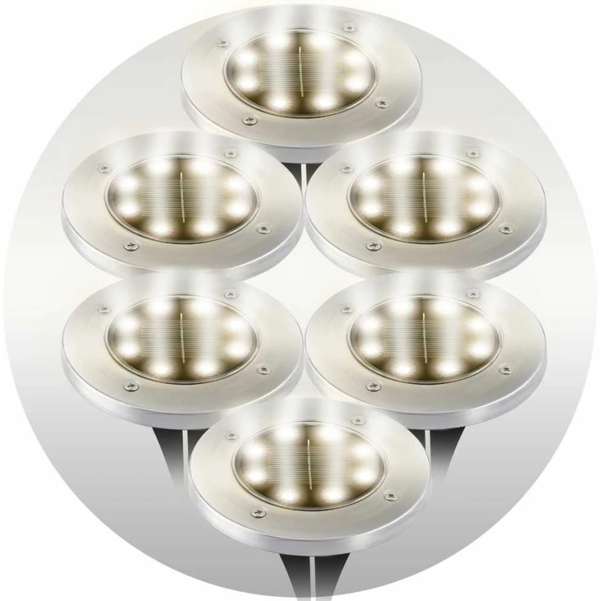 Aurinkoenergialla toimivat maavalaistukset, 6 kpl, „Ilumen LS-104“ – 2