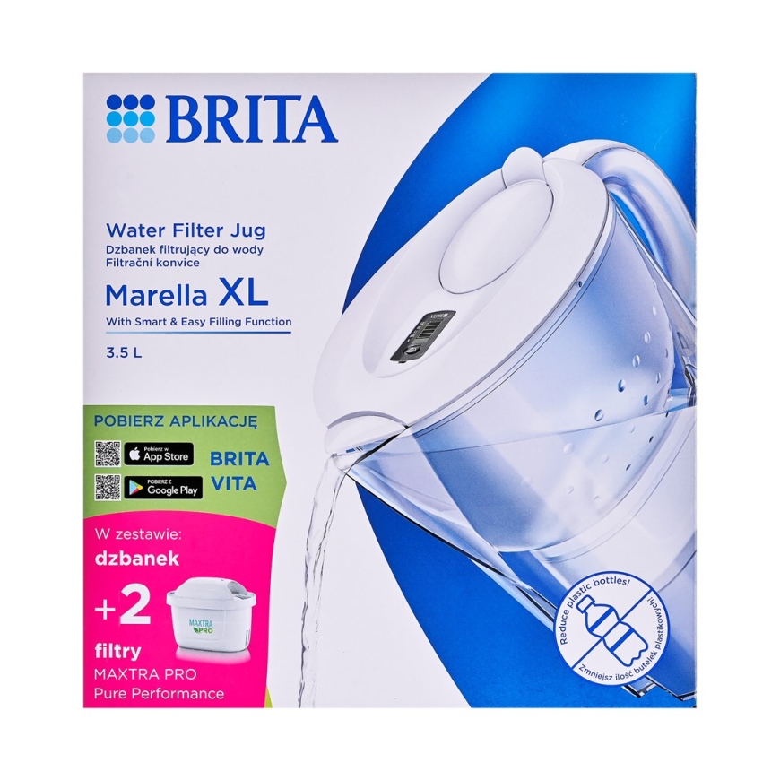 Brita Marella XL + 2 Maxtra Pro PP filtrų ąsotis – 2