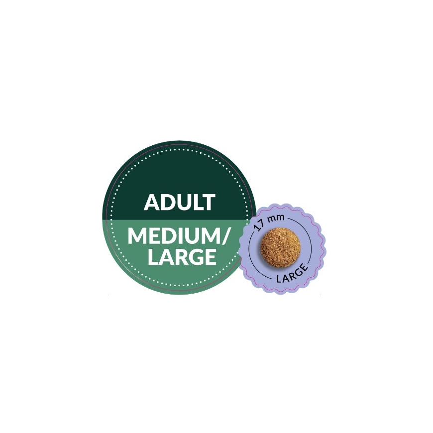 ADDVENA Taste Sensations Aikuiset Keskikoko/Merkki Kalkkuna - kuiva koiranruoka - 2,5kg – 3
