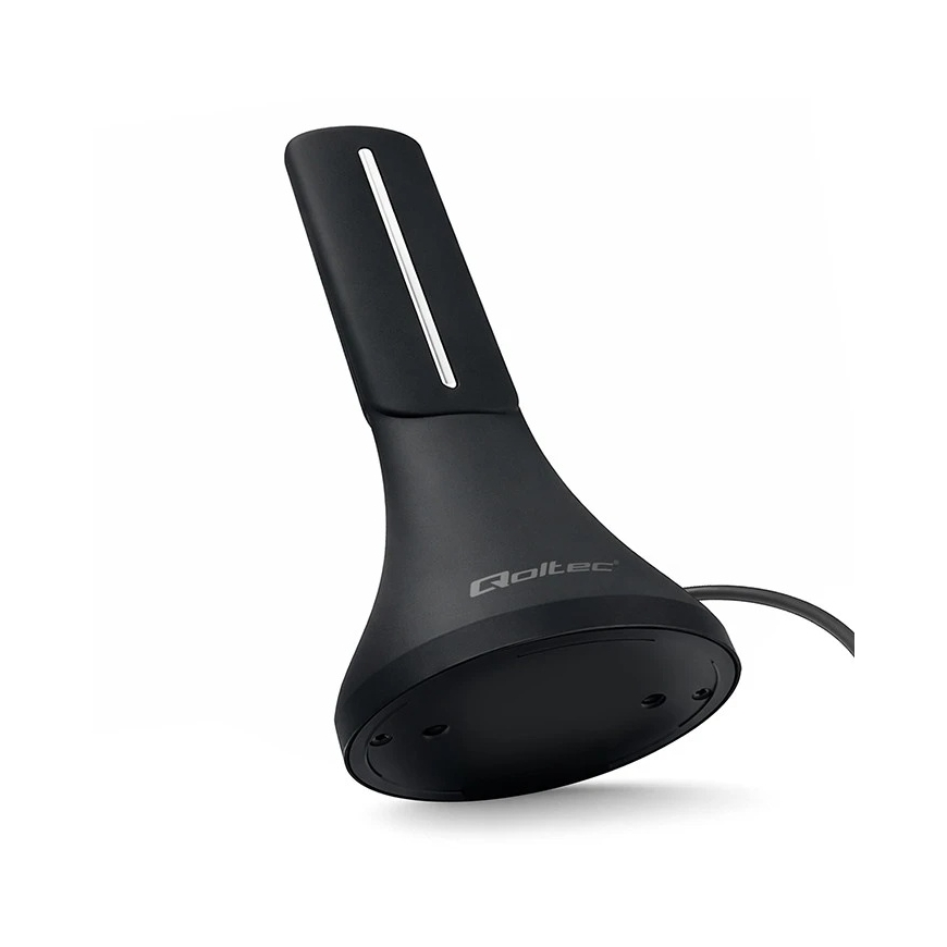 Qoltec sisäinen DVB-T/T2 TV-antenn 32dBi 4K 4m – 4