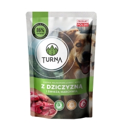 TURNA с дичью – влажный корм для собак – 400 г