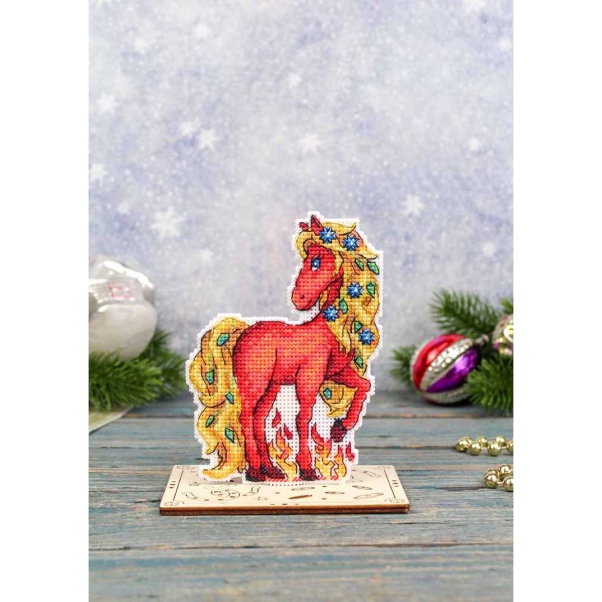 Beldizart ristpistes komplekt "Tulehobune" 13x9 cm SR-1330