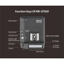 Camera accessory - Meike MK GT620 2.4GHz Wireless Transmitter for Canon, Black Camera accessory - Meike MK GT620 2.4GHz Wireless Transmitter for Canon, Black