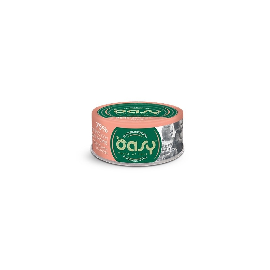 OASY More Love Тунец с лососем - влажный корм для кошек - 70 г