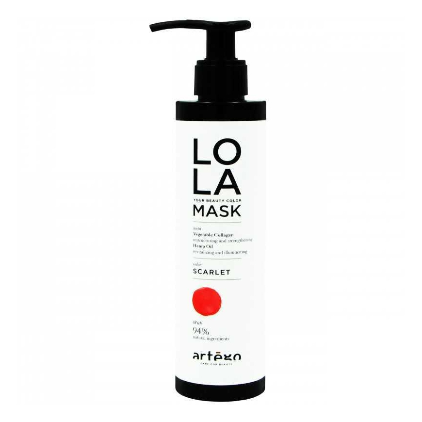 Artègo Lola Your Beauty Colour Mask Scarlet, 200 ml