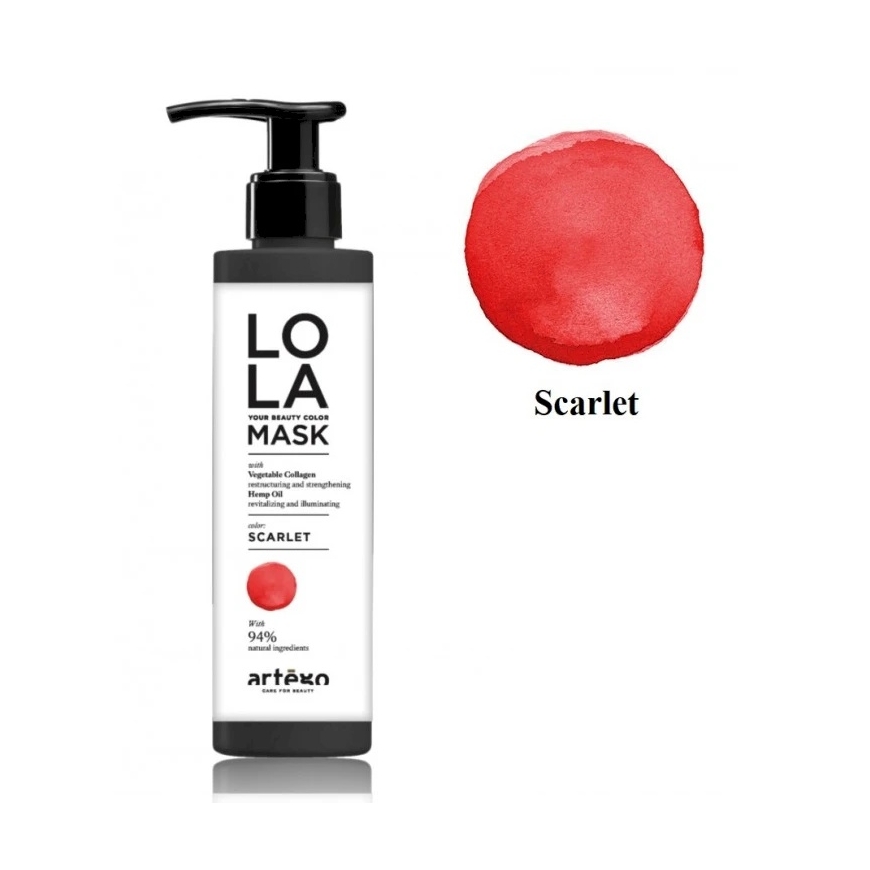Artègo Lola Your Beauty Colour Mask Scarlet, 200 ml – 2