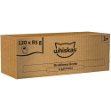 WHISKAS Feast želees lindude – märg kassitoit – 120x85g
