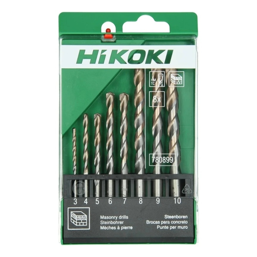 Hikoki 780899 Betooni puurekomplekt 8 tk – 3