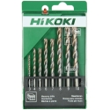 Набор бетонных сверл Hikoki 780899 8 шт. Набор бетонных сверл Hikoki 780899 8 шт.