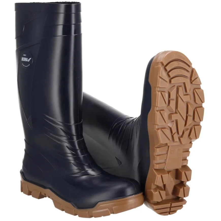 Dedra Kalosze Miesten Pitkät PVC Kumisaappaat, Koko 43 – 4
