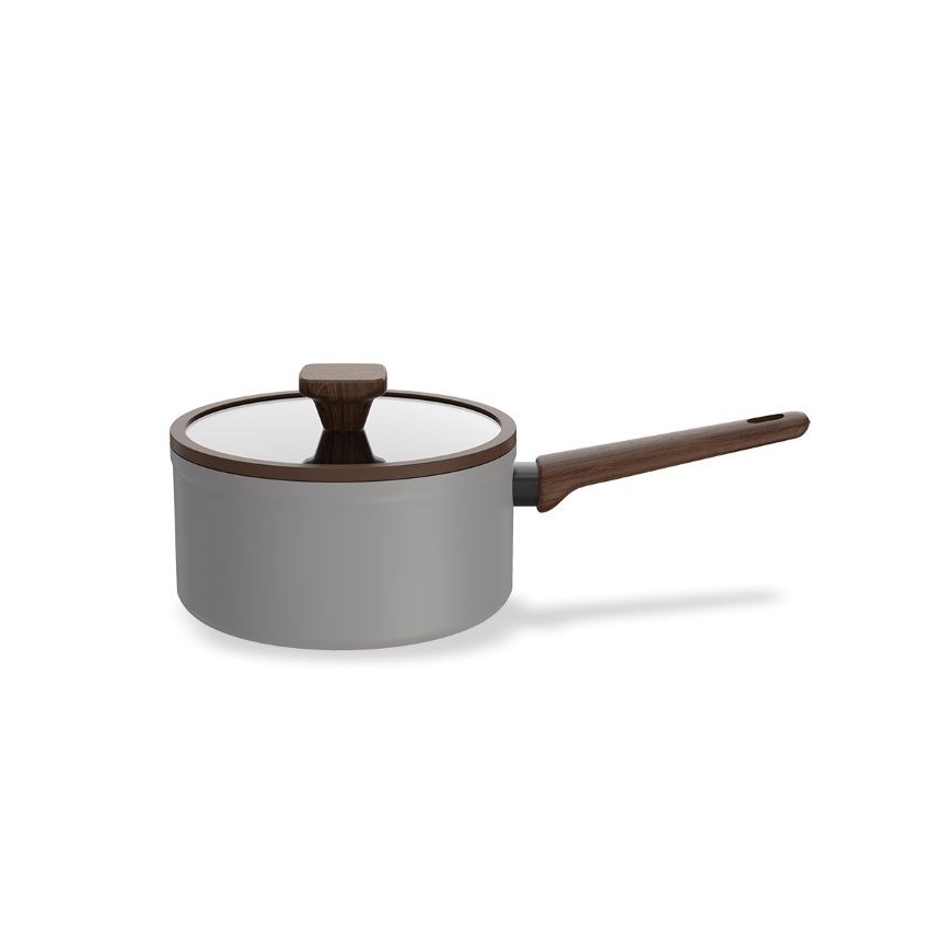 18 cm saucepan with lid, 1.9L MR-1211-18S MAESTRO grey
