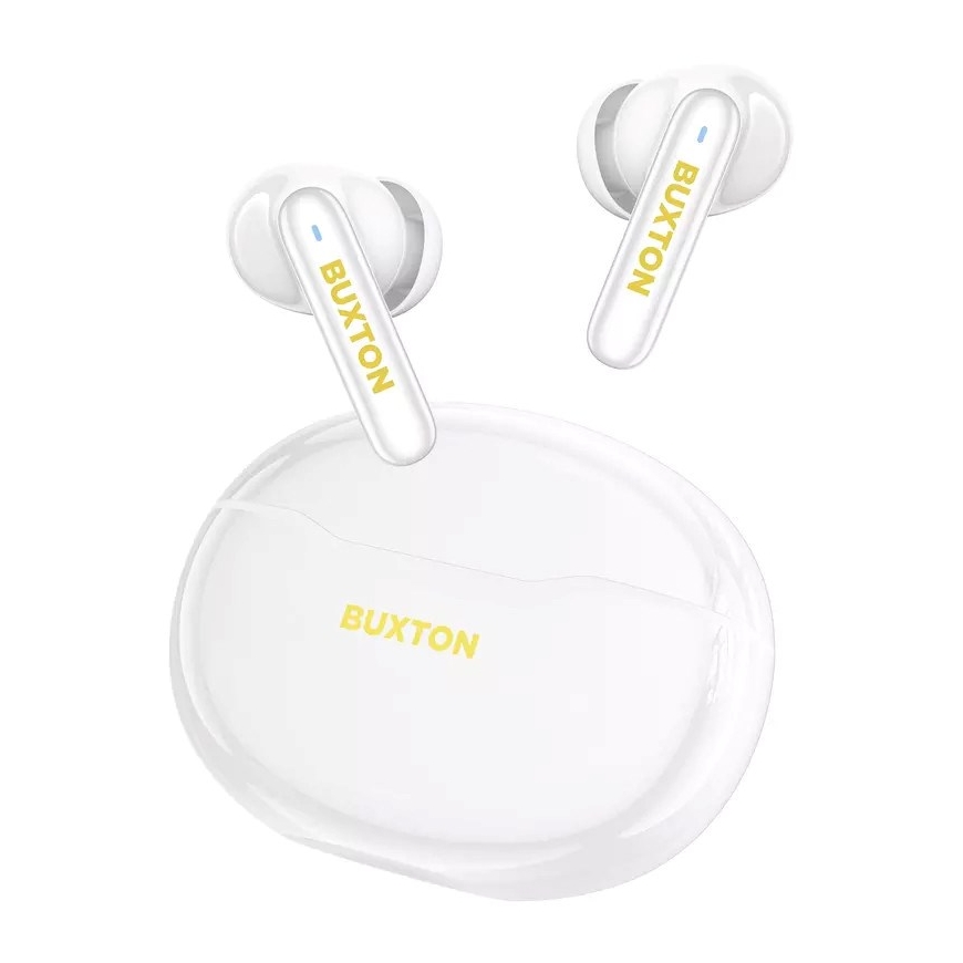 Buxton BTW 7200 White Tuya - Belausės ausinės su įkrovimo dėklu, baltos spalvos – 2