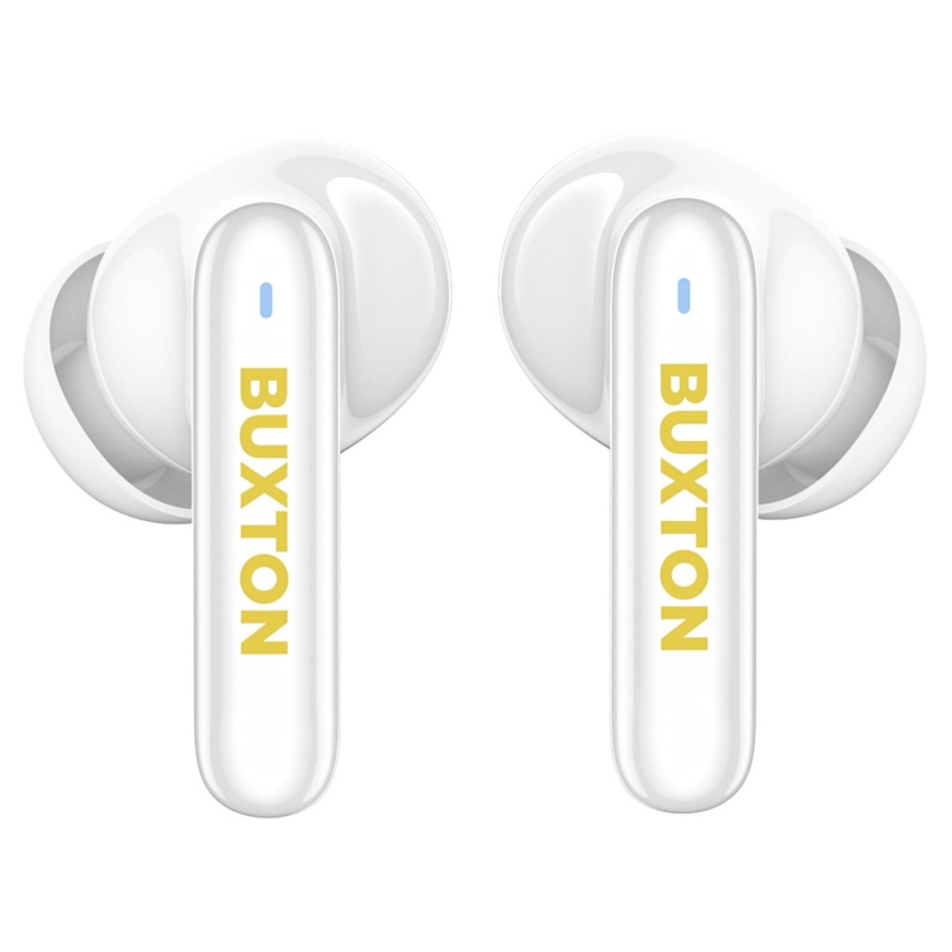 Buxton BTW 7200 White Tuya - Belausės ausinės su įkrovimo dėklu, baltos spalvos – 3