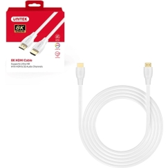 UNITEK HDMI 2.1 8K HDR кабель, белый, 0,5 м