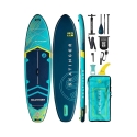 Skateboard SUP Prana kerge sinine 350 x 89 x 15 cm Jooga