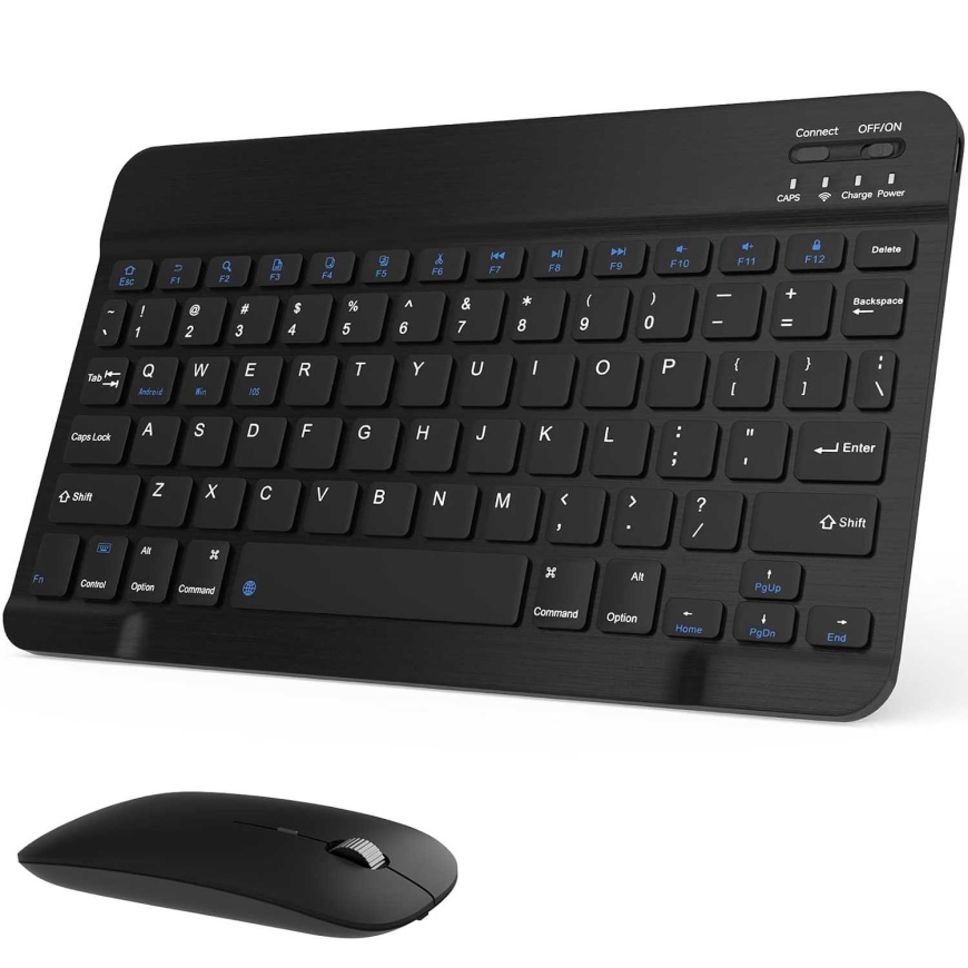 Riff EN / RU izkārtojums 2in1 Bluetooth tastatūra un pele – 3