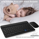 Riff EN / RU išdėstymas 2in1 Bluetooth klaviatūra ir pelė Riff EN / RU išdėstymas 2in1 Bluetooth klaviatūra ir pelė