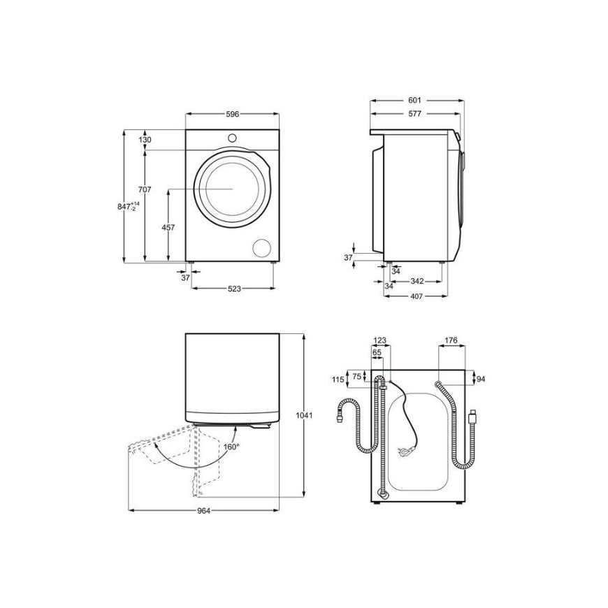 ELECTROLUX PESUKONE EW2F527WP – 5