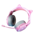 Aula S506 kaķa ausīm RGB spēļu austiņas Aula S506 kaķa ausīm RGB spēļu austiņas