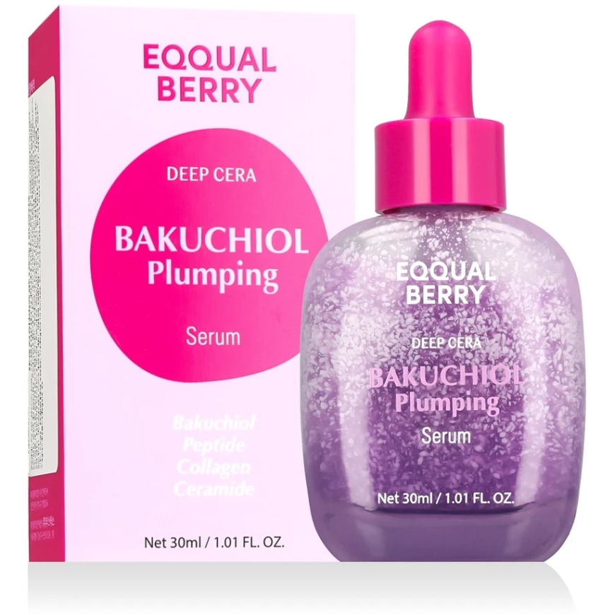 Eqqualberry Deep Cera Bakuchiol Volüümiseeriv Serumi Nahaserum, 30 ml – 2
