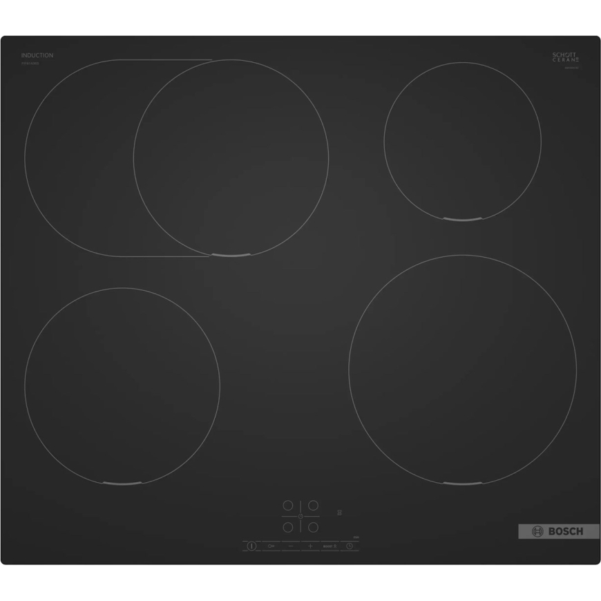 Bosch PIF61ABB5E hob Black Built-in 60 cm Zone induction hob 4 zone(s)